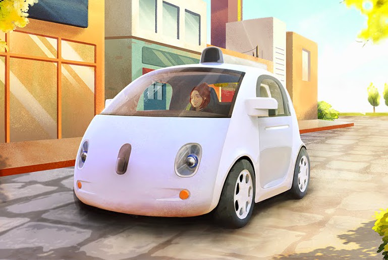 Voiture autonome de Google : sans chauffeur et sans pédale